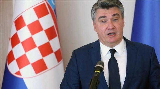 Croatia’s president Zoran Milanovic