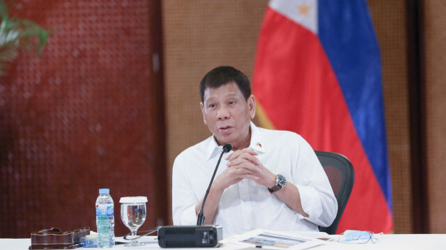 L'ancien président philippin Rodrigo Duterte. Crédit photo: Toto LOZANO / AFP