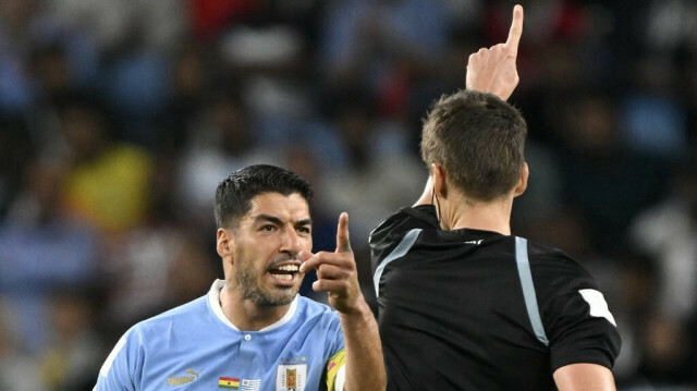 Les sanctions suite à l'attitude des joueurs Uruguayens sont tombées @Alfredo ESTRELLA / AFP 