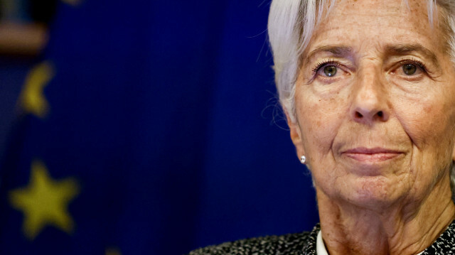 Christine Lagarde, présidente de la Banque centrale européenne. @ Kenzo TRIBOUILLARD / AFP