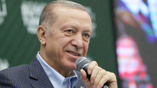 Le président turc, Recep Tayyip Erdogan est candidat à sa propre succession. Crédit photo : AA
