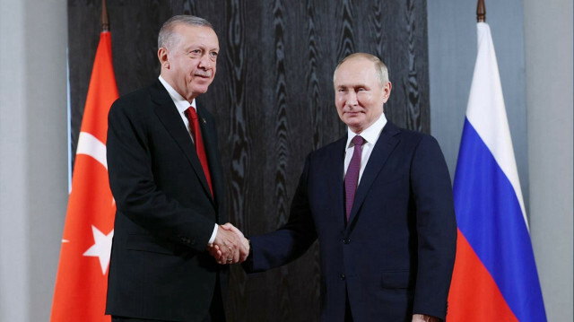 Cumhurbaşkanı Recep Tayyip Erdoğan - Vladimir Putin