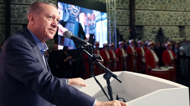 Le Président turc, Recep Tayyip Erdoganà Bilecik, dans l'ouest de la Türkiye Crédit photo: AA