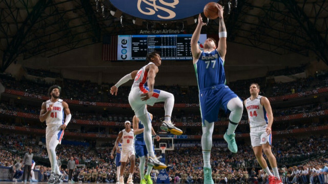 Luka Doncic au sommet de sa forme @Glenn James / NBAE / Getty Images / Getty Images via AFP