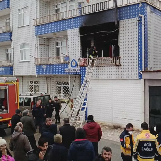 Samsun'daki yangında Ömer Halis bebek hayatını kaybetti