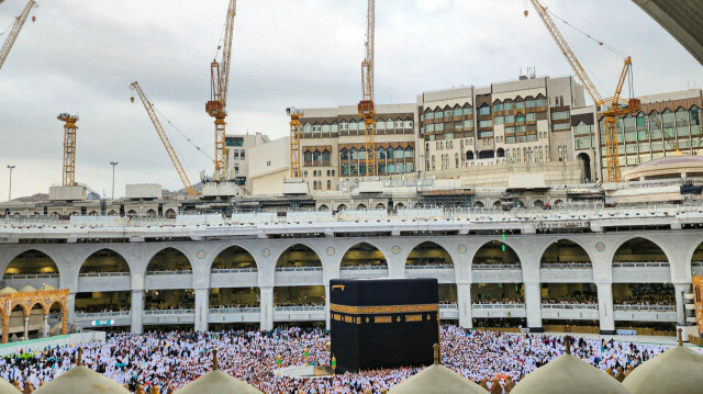 Chaque année, des millions de musulmans se rendent à la Mecque, en Arabie Saoudite pour faire le pèlerinage. Crédit photo : AA