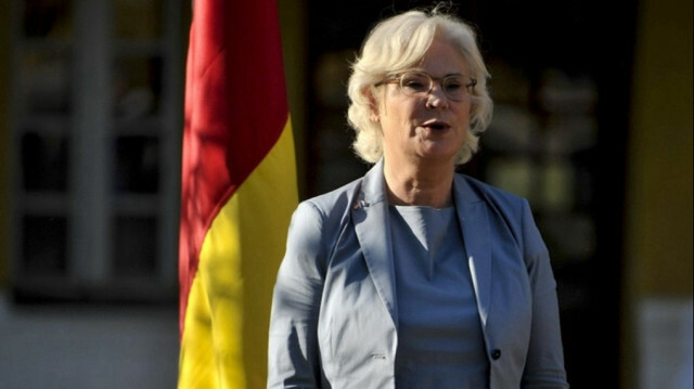 German Defense Minister Christine Lambrecht 