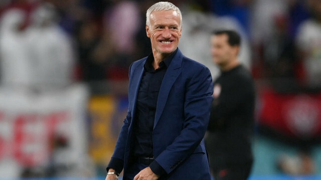 Entraîneur de l’équipe nationale française Didier Deschamps. @ FRANCK FIFE / AFP
