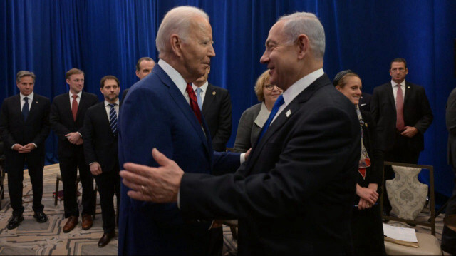 İsrail Başbakanı Binyamin Netanyahu, ABD Devlet Başkanı Joe Biden.