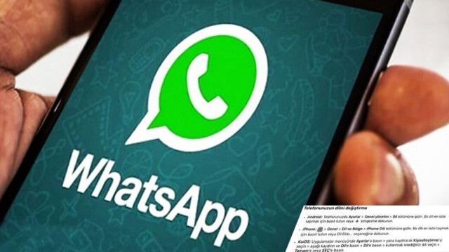 WhatsApp’ın dili nasıl değiştirilir?
