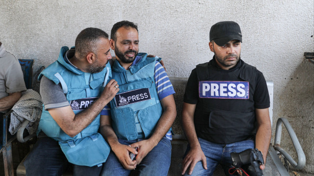 Des journalistes ont été tués lors d'une frappe aérienne de l'aviation israélienne sur la bande de Gaza. Crédit photo: AA