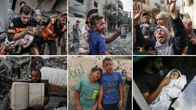 İsrail'in Gazze'ye düzenlediği hava saldırısında çok sayıda kişi hayatını kaybetti.