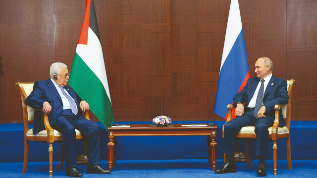 Öte yandan Kremlin, Filistin Devlet Başkanı Mahmud Abbas'ın kısa süre içinde Moskova’yı ziyaret edeceğini aktardı.