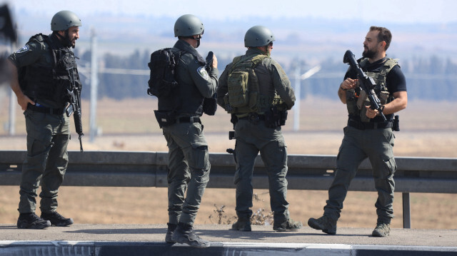 Des membres des forces israéliennes. Crédit photo: AA