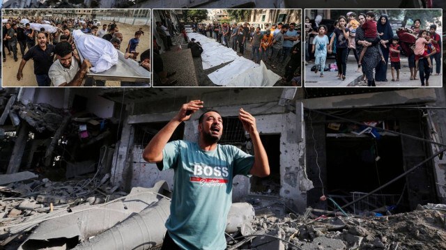 Gazze'de İsrail saldırılarında ölenlerin sayısı 1200'e yaklaştı
