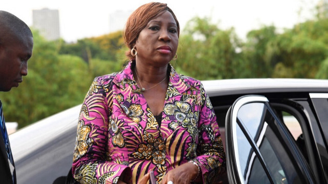 Kandia Kamissoko Camara, nouvelle présidente du Sénat du Côté d'Ivoire. Crédit photo: ISSOUF SANOGO / AFP