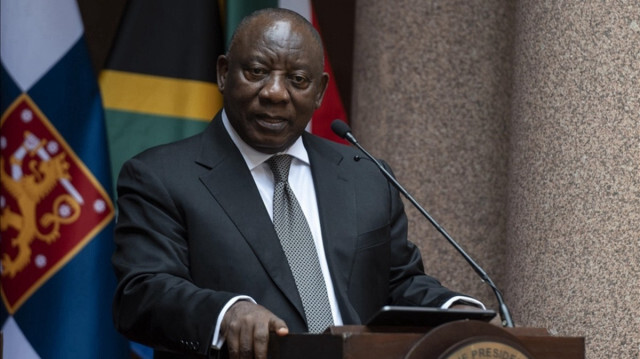  South African President Cyril Ramaphosa 