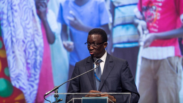 Le Premier ministre sénégalais, Amadou Bâ. Crédit photo: ZACH GIBSON / AFP