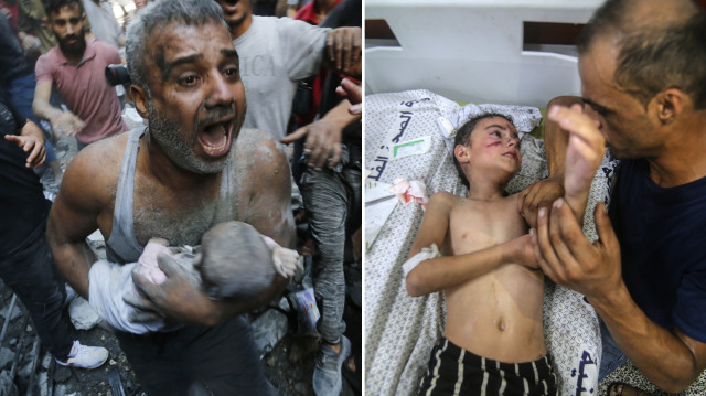 İşgalci İsrail'in saldırılarında yüzlerde bebek ve çocuk hayatını kaybetti