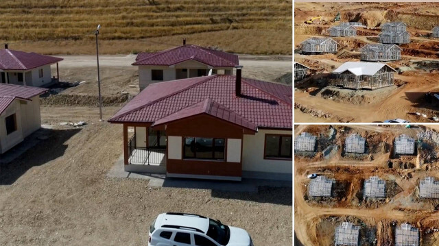  Deprem bölgesinde 100 bin köy evi çelikten yapılacak.