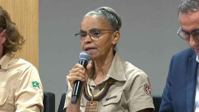 La ministre brésilienne de l'Environnement, Marina Silva. Crédit Photo: VALERIA PACHECO / AFPTV / AFP
