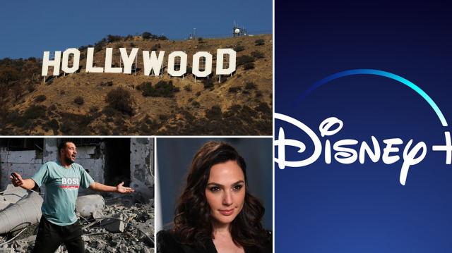 Hollywood oyuncuları ve Disney, terör devleti İsrail'e desteğini açıkladı.