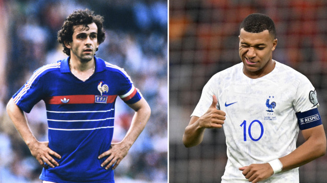 Michel Platini - Kylian Mbappe