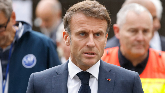 Le président de la République française, Emmanuel Macron. Crédit photo: Ludovic MARIN / POOL / AFP