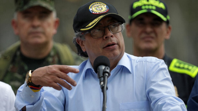 Le président colombien Gustavo Petro. Crédit photo: Juan Pablo Pino / AFP (archive)