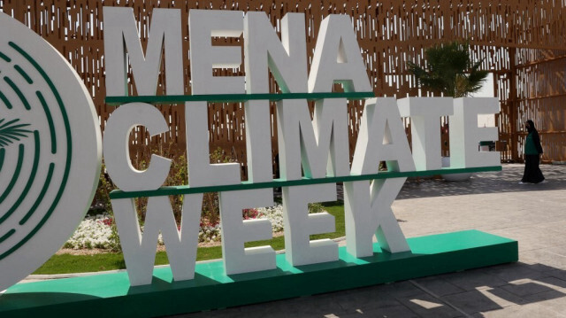 La semaine du climat de Dubai, le 8 octobre 2023. Crédit photo: Fayez Nureldine / AFP

