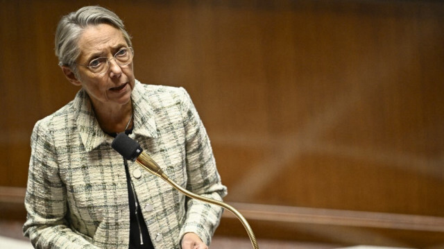 La Première ministre française, Élisabeth Borne. Crédit photo: JULIEN DE ROSA / AFP
