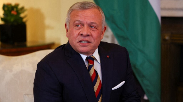 Le roi de Jordanie Abdullah II Ibn Al Hussein. Crédit photo: HANNAH MCKAY / POOL / AFP