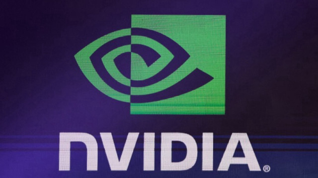 Logo de Nvidia. Crédit photo: I-Hwa Cheng / AFP