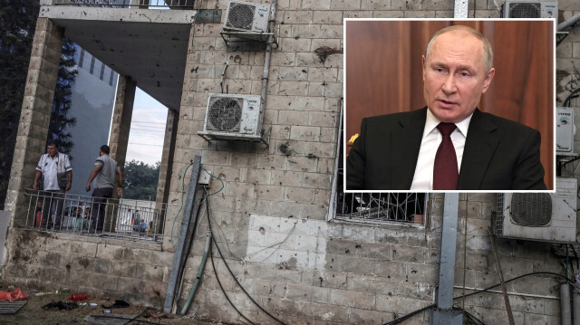 Putin, İşgalci İsrail'in Gazze'de hasteyi vurmasını değerlendirdi. 