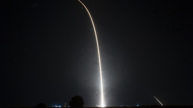 Décollage d'une fusée Space X, le 26 aout 2023. Crédit photo : Handout / GETTY IMAGES NORTH AMERICA / Getty Images via AFP

