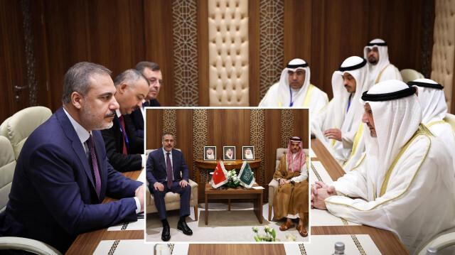 Dışişleri Bakanı Hakan Fidan Suudi Arabistanlı ve Kuveytli mevkidaşlarıyla görüştü.