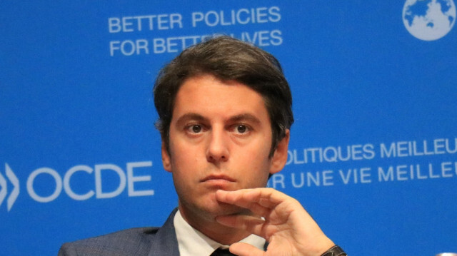 Le Ministre de l'Education en France, Gabriel Attal, le 12 septembre 2023. Crédit photo: AA