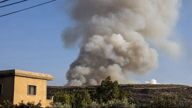 L'armée israélienne a bombardé certaines zones à la frontière libanaise. Crédit photo: AA / ARCHIVE