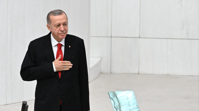 Le président de la Türkiye Recep Tayyip Erdogan. Crédit Photo : AA