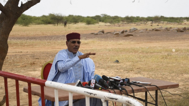 L'ancien président nigérien Mohamed Bazoum. Crédit. photo: BOUREIMA HAMA / AFP