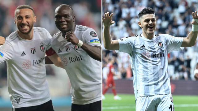 Beşiktaş'ın derbideki hücum silahları Aboubakar, Cenk Tosun ve Milot Rashica olacak.  