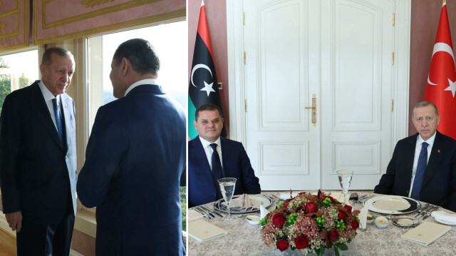 Cumhurbaşkanı Erdoğan ve Libya Başbakanı Dibeybe