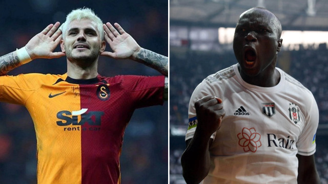 İki takımın en önemli gol silahları: Mauro Icardi ve Vincent Aboubakar