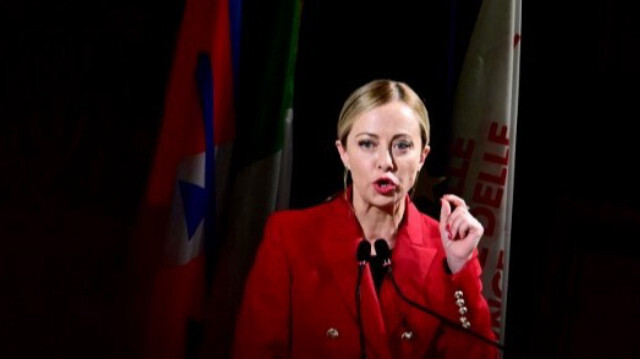 La première ministre italienne, Giorgia Meloni. Crédit photo: MARCO BERTORELLO / AFP