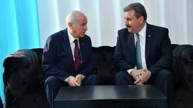 MHP Genel Başkanı Devlet Bahçeli - BBP Genel Başkanı Mustafa Destici