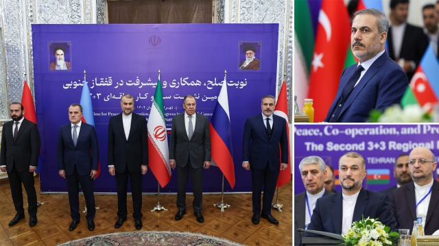 Dışişleri Bakanı Fidan, İran’da Güney Kafkasya’da Kalıcı Barış ve İstikrarın Tesisine Yönelik Bölgesel İşbirliği Platformu toplantısına katıldı.