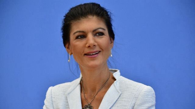 La députée du Bundestag, Sahra Wagenknecht. Crédit photo: TOBIAS SCHWARZ / AFP
