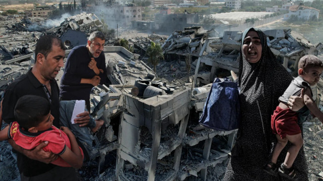 İsrail'in Gazze'ye dünkü saldırılarında 400'den fazla Filistinli hayatını kaybetti.