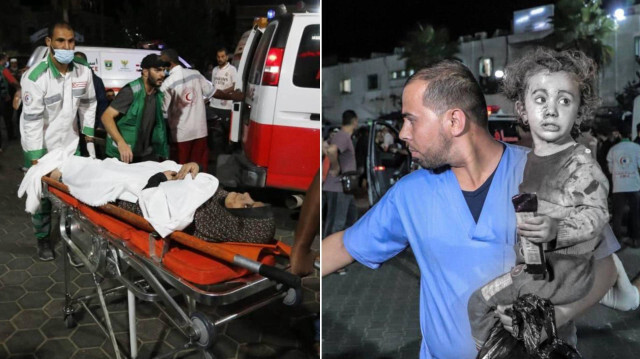 İsrail saldırıları sonucu bir gecede 110 Filistinli hayatını kaybetti