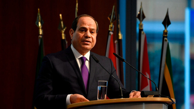  Mısır Cumhurbaşkanı Abdulfettah es-Sisi açıklama yaptı.